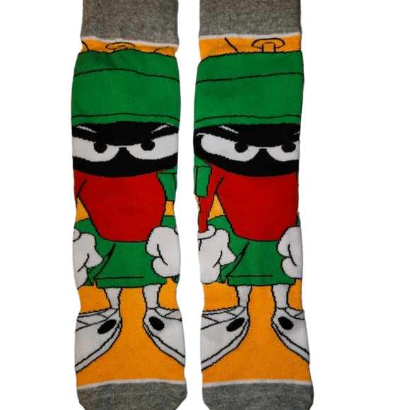 NEW Looney Tunes Marvin the Martian Socks - Picture 2 of 4